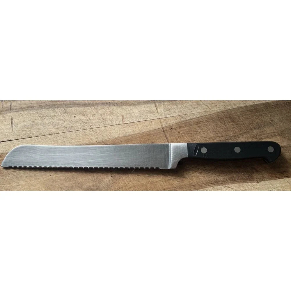 David Burke 8inch Bread Knife 8 inch High Carbon Steel Serrated Blade